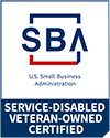 Small Business Administration Service-Disabled Veteran-Owned Certified logo